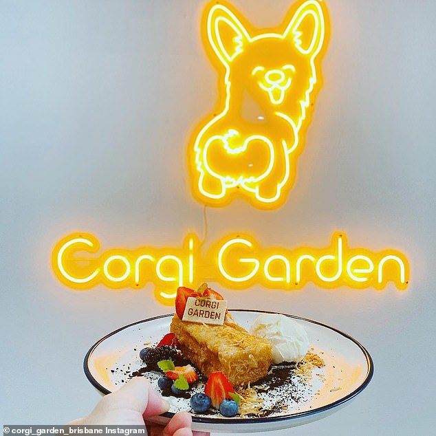 مقهى Corgi Garden ، بريسبان ، مجنون بكل شيء من Corgis مع الديكور والطعام والمشروبات المستوحاة من سلالة الكلاب المحبوبة ولكن الجراء من جميع الأنواع وبشرهم مرحب بهم لتناول الطعام