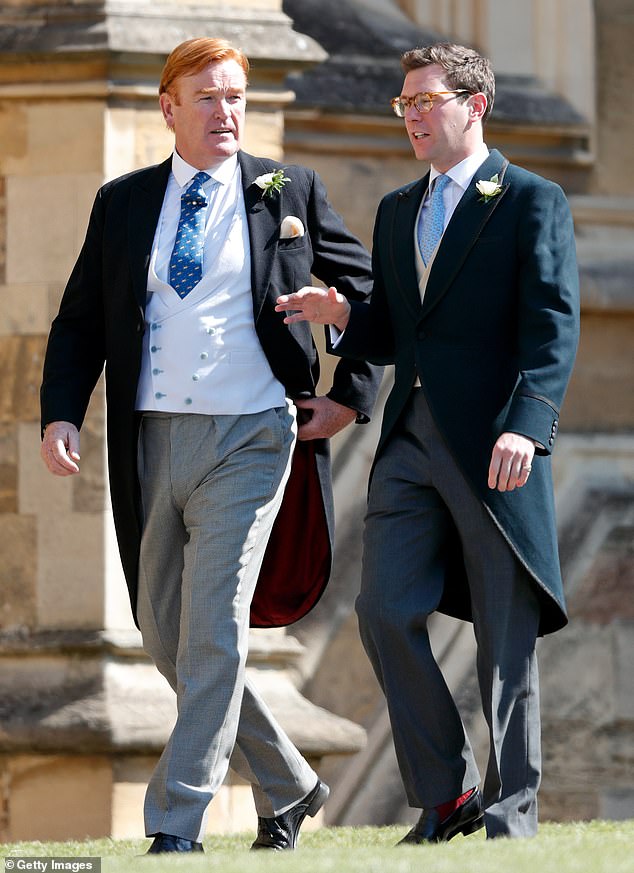 يحضر مارك داير وجاك بروكسبانك حفل زفاف الأمير هاري على السيدة ميغان ماركل في كنيسة سانت جورج بقلعة وندسور في 19 مايو 2018 في وندسور بإنجلترا
