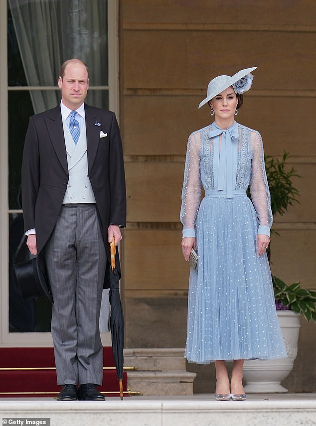 الأزرق هو اللون: هنا أمير وأميرة ويلز يستعدان لاستضافة حفل حديقة بعد التتويج في قصر باكنغهام