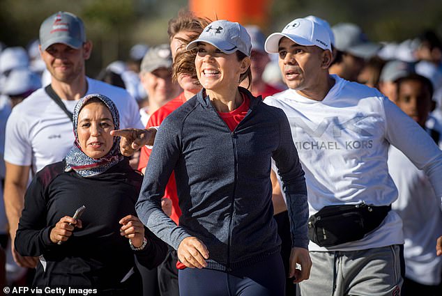 شاركت ولي العهد الأميرة ماري من الدنمارك في سباق ماراثون بالمغرب في أكتوبر 2019