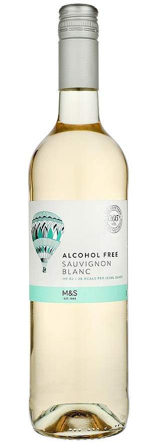 M&S Sauvignon Blanc 0.05٪ (4.25 جنيه إسترليني ، ocado.com)