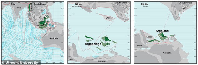 انفصلت قارة أرجولاند المفترضة عن أستراليا منذ ملايين السنين وهاجرت إلى الشمال الغربي، لكن حتى الآن لم يكن موطنها الأخير معروفًا.