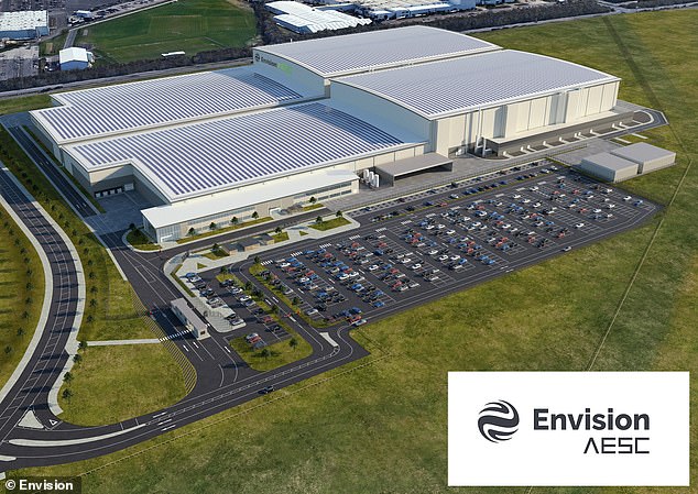 كانت نيسان ومورد البطاريات الصيني التابع لها، EnvisionAESC، قد ضختا بالفعل مليار جنيه إسترليني في بناء مصنع ثانٍ لبطاريات السيارات الكهربائية في سندرلاند (في الصورة)، ولكن من غير المقرر أن يتم افتتاحه حتى عام 2025.