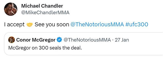 تبادل نجما UFC الضربات اللفظية على وسائل التواصل الاجتماعي، حيث كانا يضايقان وجود مباراة محتملة