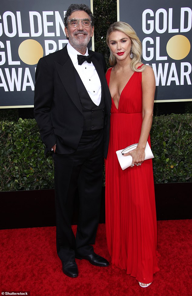 تم تصوير الزوجين السابقين على السجادة الحمراء في حفل توزيع جوائز غولدن غلوب في عام 2020