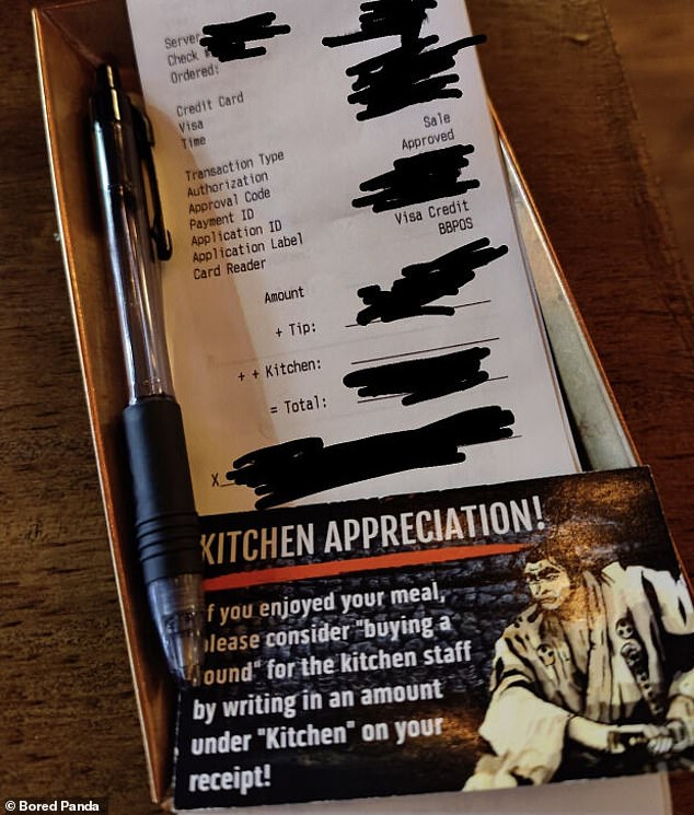 طلب أحد المطاعم في نيويورك من العملاء إكرامية، وكذلك 