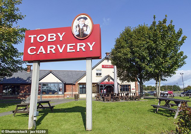 يعد كل من Toby Carvery وWetherspoons من المأكولات البريطانية الأساسية التي توفر لرواد المطعم وجبات الحانة المثالية المريحة (صورة مخزنة)