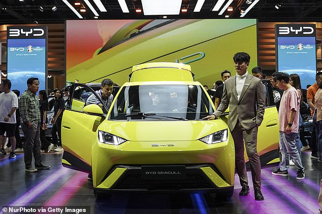 أطلقت شركة BYD الصينية لصناعة السيارات الكهربائية مؤخرًا سيارة Seagull، التي يبلغ سعرها 9700 دولار في الصين.  ألغت شركة تسلا مؤخراً خططها لتصنيع سيارة 