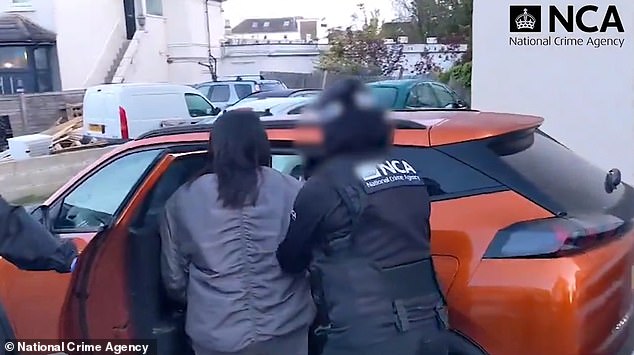 تم تجميع المرأة في سيارة برتقالية بعد أن تعقبتها الشرطة إلى منزل في كرويدون.  وكانت تستهدف المهاجرين الفيتناميين على فيسبوك وتعرض عليهم المساعدة لعبور القناة