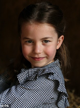 الأميرة الشابة في صورة التقطت بمناسبة عيد ميلادها الخامس