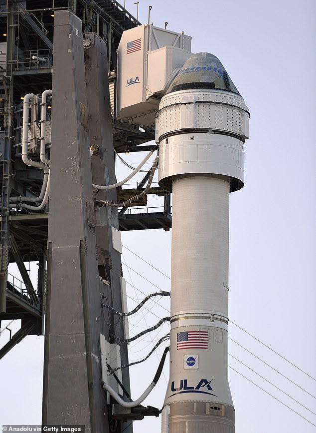 ستنطلق طائرة بوينغ ستارلاينر إلى محطة الفضاء الدولية المرتبطة بصاروخ Launch Alliance Atlas V من كيب كانافيرال، فلوريدا (في الصورة)