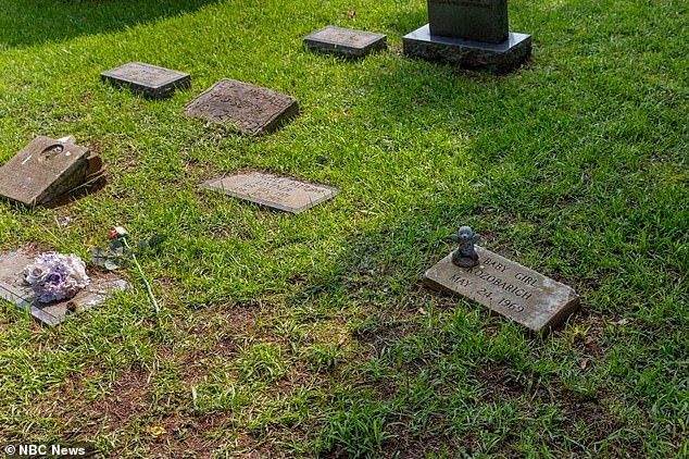 مات المئات من الأطفال الرضع في كامب ليجون، وقد تم تخصيص قسم خاص من المقبرة يسمى Baby Heaven (في الصورة) لمقابرهم