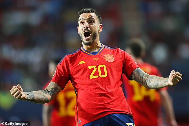كان خوسيلو جزءًا من الفريق الإسباني الذي فاز بدوري الأمم الأوروبية في يونيو 2023